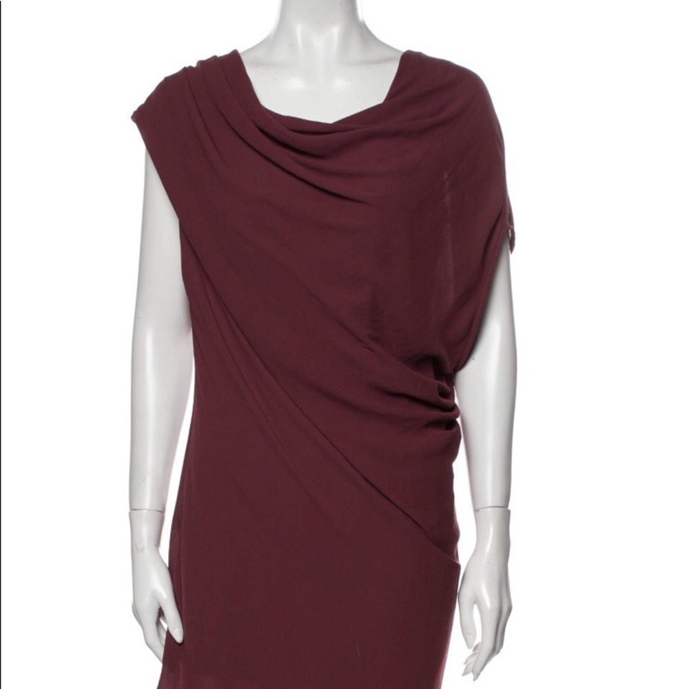 Light Burgundy Helmut Lang Dress size 6